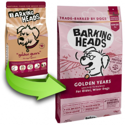 Barking Heads (Баркинг Хеадс) для собак старше 7 лет с курицей и рисом 