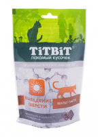 TiTBiT (Титбит) Хрустящие подушечки для кошек с говядиной для выведения шерсти 15421