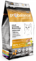 Probalance (Пробаланс) Сухой корм для кошек, укрепление и поддержание иммунитета, с курицей и индейкой
