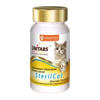 Экопром ЮНИТАБС SterilCat с Q10 Витамины для кастрированных котов и стерилизованных кошек 120таб./12шт/ U302
