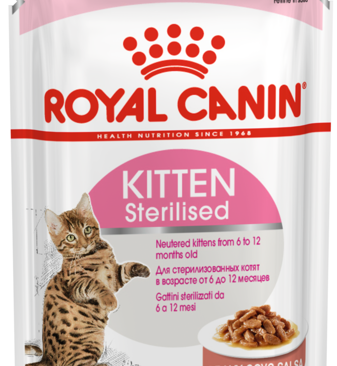 Royal Canin (Роял Канин) kitten sterilised для котят с момента операции до 12 мес пауч