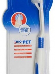 Show tech trio-pet toothbrush зубная щетка 3-х сторонняя