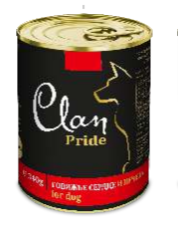 Clan (Клан) PRIDE консервы для собак 340 г