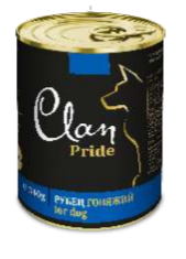 Clan (Клан) PRIDE консервы для собак 340 г