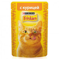 Friskies (Фрискис) кусочки в подливе для кошек 85 г 