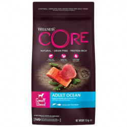 Wellness Core Корм из лосося с тунцом для взрослых собак мелких пород