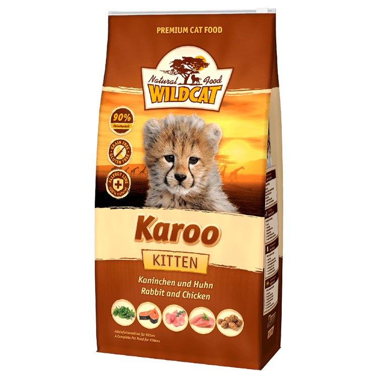 Супер премиум корма для котят. Wildcat Karoo сухой корм для кошек. Wildcat (Дикая кошка) 3 кг - сухой корм для кошек Karoo (кару). Корм для котят супер премиум класса. Сухие корма для котят премиум класса.