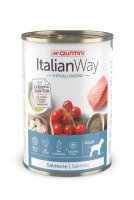 Italian Way (Итальян Вэй) Консервы для собак с чувствительной кожей с лососем,томатами и рисом